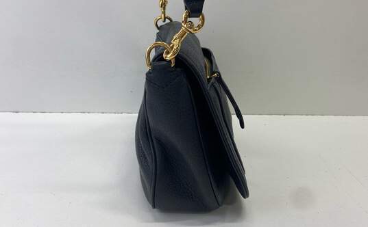 Marc By Marc Jacobs Black Leather Saddle Crossbody Bag image number 4