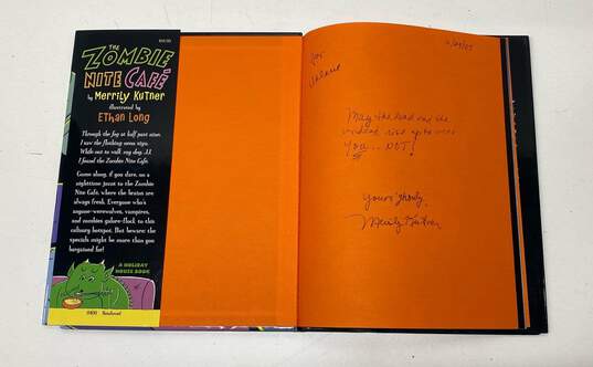 Signed Copy of The Children's Book "The Zombie Nite Cafe" by Merrily Kutner image number 3