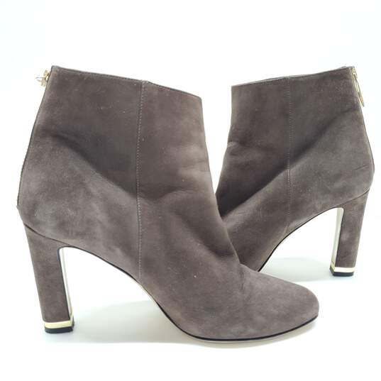 Kate Spade Ankle Suede Heeled Boots Women's Size 8.5B image number 1