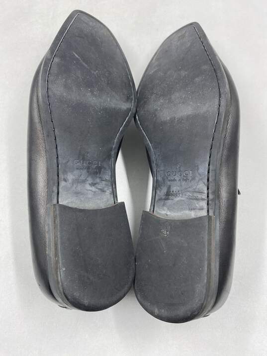 Gucci Black Loafer Dress Shoe Men 10 image number 7