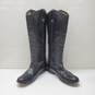 Frye Melissa Button Boots in Black Leather Women's 8.5 B image number 3