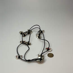 Designer RLM Studios Silver-Tone Double Strand Multiple Beaded Necklace alternative image