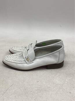 Vintage Florsheim White Woven Leather Loafers Size 5-Classic & Comfortable Shoes alternative image