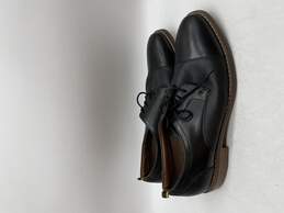 Ermenegildo Zegna Navy Blue Suede Cap Toe Derby Dress Shoes Size 10.5 US  9.5 EUR