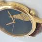 Guess By Georges Marciano Vintage 1994 Gold Tone With Embossed Band Watch image number 3