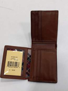 Dooney & Bourke Brown Leather Bifold Wallet NIB alternative image