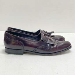 Florshiem Imperial Leather Tassel Loafers Mahogany 11
