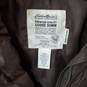 Eddie Bauer's Premium Quality Goose Down Brown Puffer Coat Women's Size L image number 3