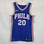 Philadelphia 20 Fultz NBA Nike Dri-Fit Basketball Jersey image number 1