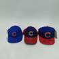 3 Autographed Sports Hats image number 1