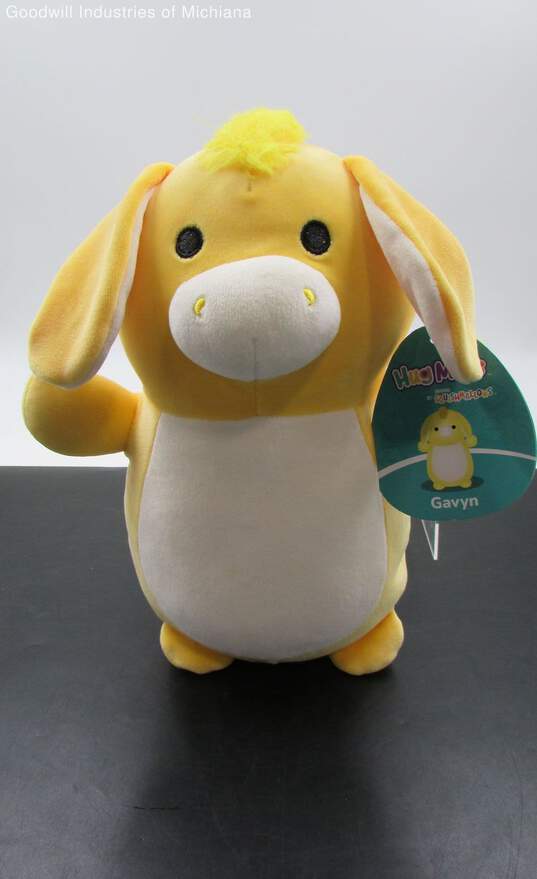 Squishmallows Hugmees Gavyn the Yellow Donkey image number 1