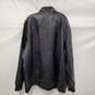 NWT Tommy Hilfiger MN's Black Faux Leather Bomber Jacket Size 4XLT image number 2