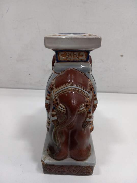 Vintage Colorful Ceramic Elephant image number 3