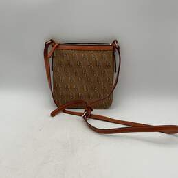 Dooney & Bourke Womens Camel Brown Adjustable Strap Crossbody Bag Wallet Set alternative image