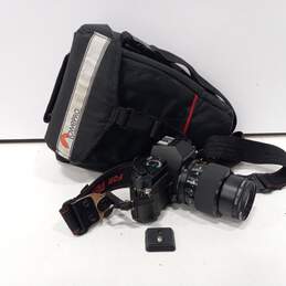 Bundle of Pentax P3n 1:3.5-4.8 f:35-70mm Film Camera with Strap in Bag