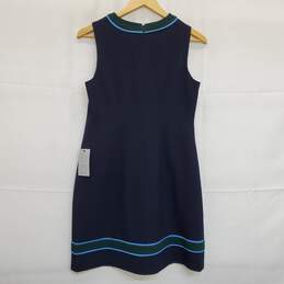 NWT 1901 Navy Shift Mini Dress Womens Size 8, NWT alternative image