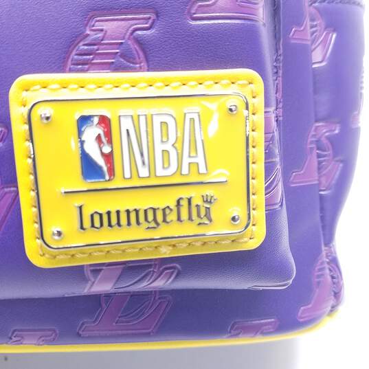Buy NBA Los Angeles Lakers Basketball Logo Mini Backpack at Loungefly.