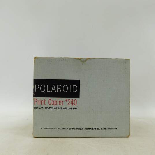 Vintage Polaroid Print Copier 240 IOB W/ Manuals UNTESTED image number 7