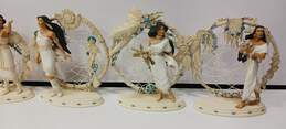 Vintage Bundle of 6 Bradford Exchange Dreams of Love Native American Ceramic Figurines alternative image