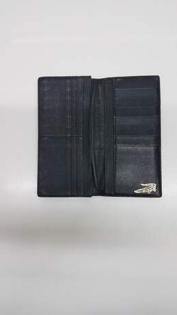 Lacoste Crocodile Black Leather Wallet alternative image