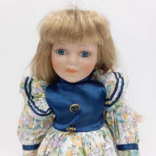 Collectible Porcelain Doll w/ Stand image number 2