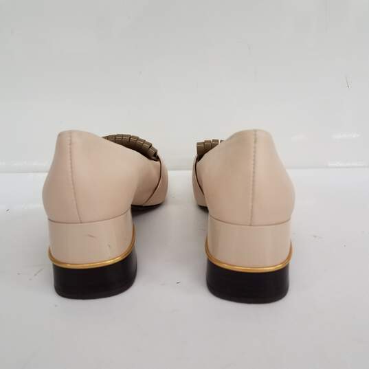 Tory Burch Kiltie Loafer Pumps Size 7M image number 4