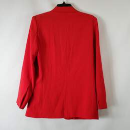 Guinness Women's Red Two-Piece Blazer And Pants SZ 24 alternative image