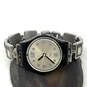 Designer Swatch Silver-Tone Swiss Menthol Tone Link Bracelet Wristwatch image number 1