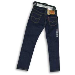 NWT Levi's Mens 511 Blue Denim Dark Wash Slim Fit Straight Leg Jeans Size 30x30 alternative image