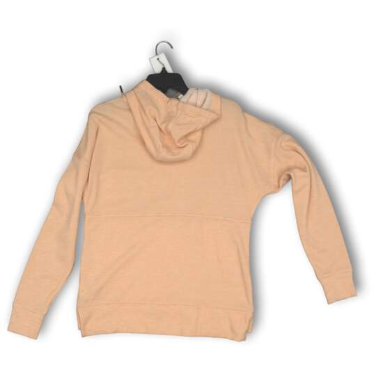 NWT Carhartt Womens Pullover Hoodie Long Sleeve Relaxed Fit Peach Size XS image number 2