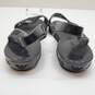 Emporio Armani Black Rubber Jelly Slingback Sandal Women Size 39 image number 3