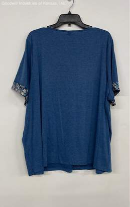 Emery Rose Blue T-shirt - Size 5XL alternative image