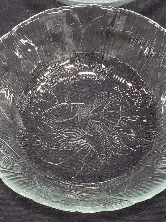Vintage Bundle of Eight Cut Etched Glass Bowls image number 3