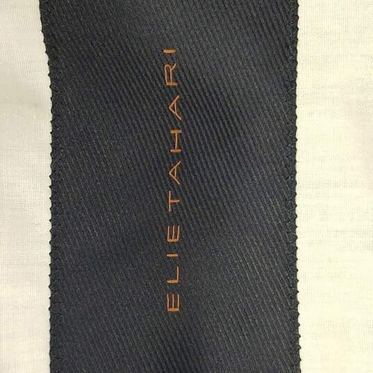 Elie Tahari Women Navy Blue Michael Outerwear Zip Up Hooded Jacket XL NWT image number 6