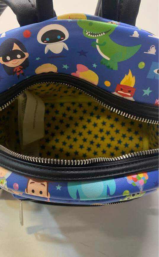 Loungefly X Disney World of Pixar Mini Backpack Multicolor image number 4