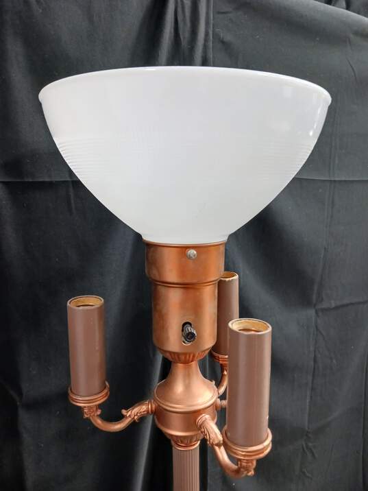 Copper-Toned Floor Lamp image number 2