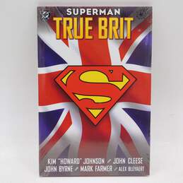 Superman: True Brit Hardcover Graphic Novel Sealed