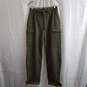 VTG 1952 Brown Klimax Military Wool Cargo Pants Waist 27 image number 1