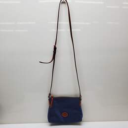 Dooney & Bourke Women's Nylon Crossbody Bag - Navy Blue