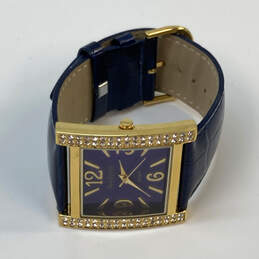 Designer Joan Rivers Gold-Tone Rhinestones Adjustable Analog Wristwatch