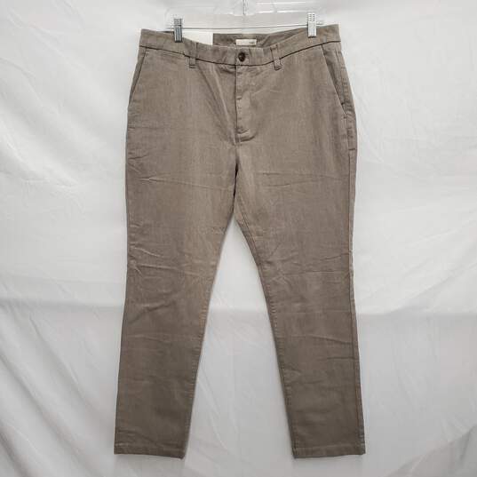 NWT Hawker Rye MN's Light Brown Cotton Blend Chino Size 36 x 32 image number 1