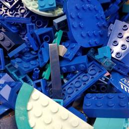 Lego Block ALL BLUE Lot alternative image