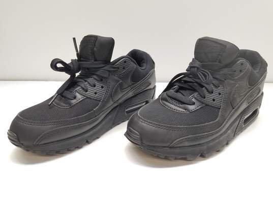 Buy the Nike Air Max 90 Black Sneakers DH8010-001 Size 8