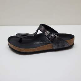 Birkenstock Gizeh Black Sandals Shoes Size Sz L8/M6 alternative image