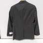 Stafford Men's Gray Wool Plainweave Stripe Suit Jacket Size 38R image number 2