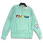 NWT Champion Womens Blue Crew Neck Long Sleeve Pullover Sweatshirt Size Large image number 1