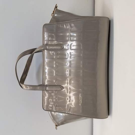 Buy the DKNY Signature Patent Leather Tote Bag