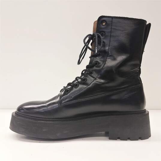 Unbranded Portuguese Men's Black Faux Leather Boots Size. 6 image number 3