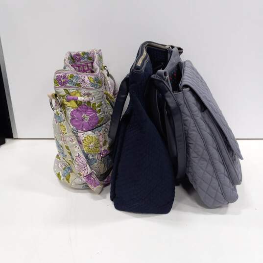 Vera Bradley Tote & Shoulder Bags Assorted 3pc Lot image number 4