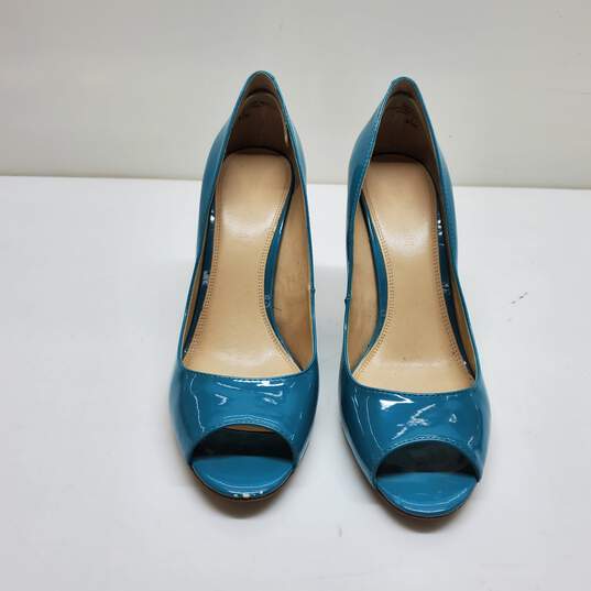 ENZO ANGIOLINI MAYLIE Turquoise Pumps Heels image number 1